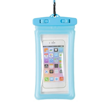 Floating Air Bag Inflatable Mobile Phone Waterproof Bag Touch Screen Swimming Transparent Phone Bag