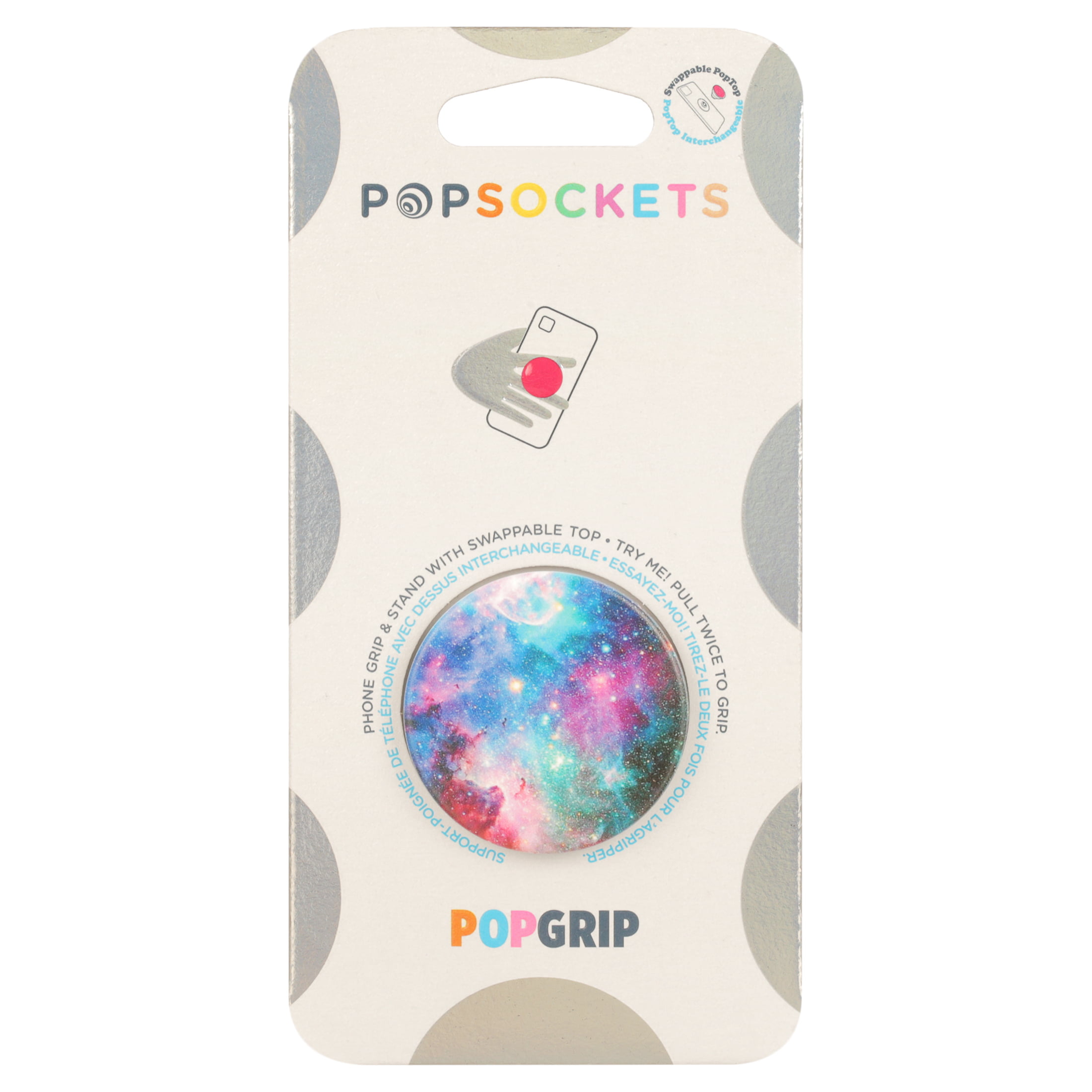 intercambiables popsocket PopTop glitter Nebula Original popsockets 2 gen 801218