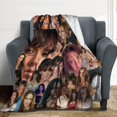 thumbnail image 4 of Jennifer Love Hewitt Blanket Beautiful #1 Super Soft Throw Blanket Silky Flannel Lightweight for Sofa, Bed Blanket All Season Use 30"*40"（76 * 100cm）, 4 of 6