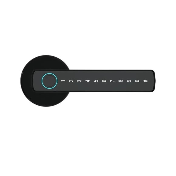 Fingerprint Door Lock Digital Electronic Lock With Password/Key/IC Card/ Smartlife/ APP Unlock ,Easy Installation