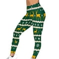 thumbnail image 6 of Gamivast Cute Christmas Leggings for Women Smoothing High Waisted Compression Tight Leggings Tummy Control Yoag Running Sports Pants Butt Lifting Pant Casual Holiday Outfits, 6 of 6