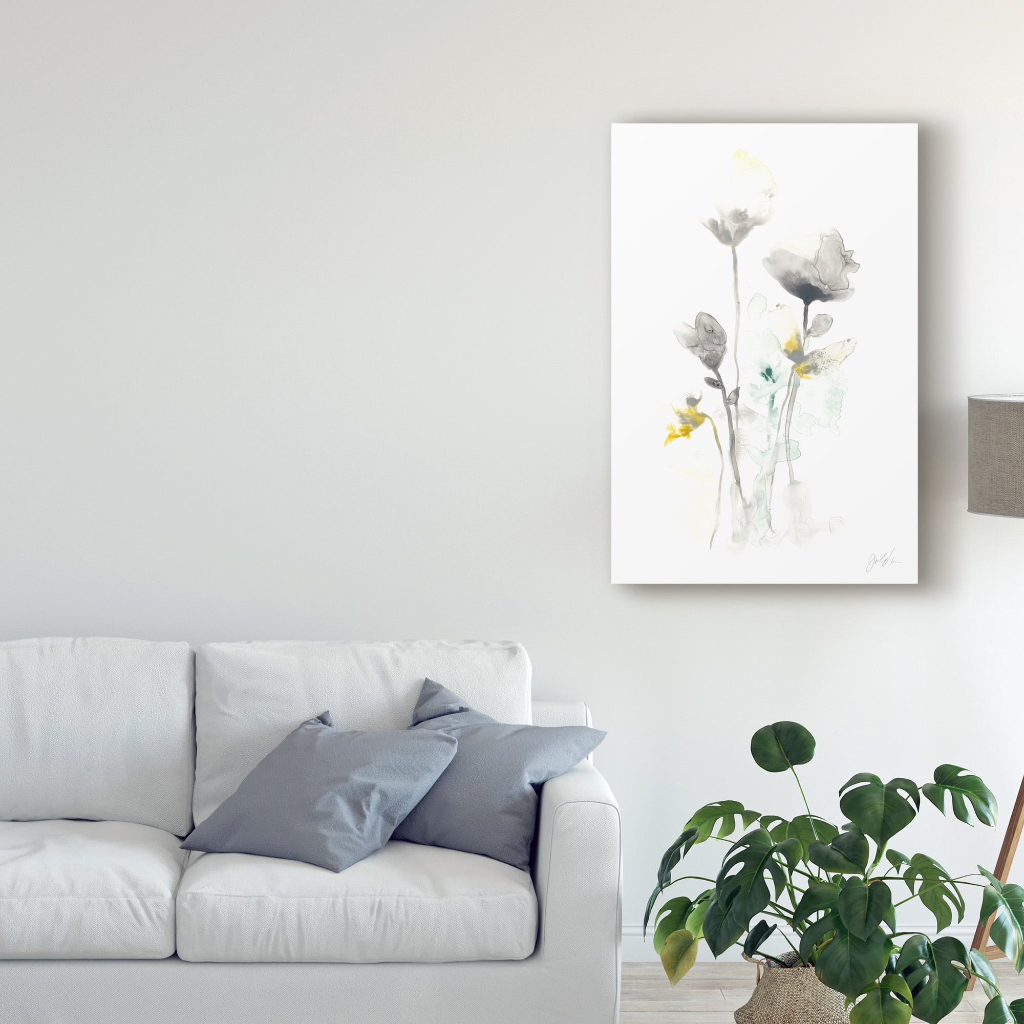 Trademark Fine Art 'Stem Illusion I' Canvas Art by June Erica Vess