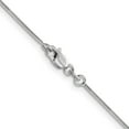 thumbnail image 2 of Auriga Fine Jewelry 14K White Gold 0.9mm Round Snake Chain Bracelet 7 inch for Women (L- 7inch, W- 0.9mm), 2 of 6