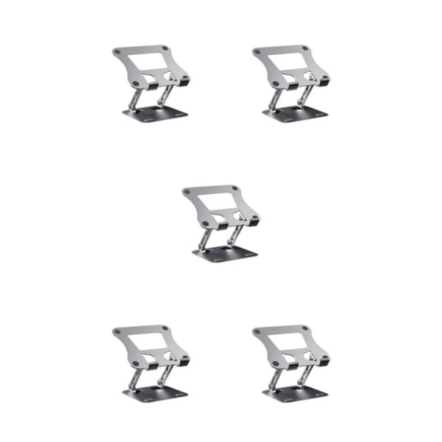 Methold Soporte plegable para tableta Altura ajustable Soporte de aleación de aluminio Soporte para computadora portátil Regalos para viajes Type2 NO2