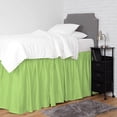 thumbnail image 5 of College Dorm Bedskirt - Ruffled Dorm Bedskirt for Dorm Bed - Twin XL Size - 100% Microfiber - 30" Drop - Twin XL - Sage Solid., 5 of 8