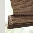 Madison Park Light Filtering Cordless Roman Shade Woven Wooden Privacy