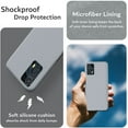 thumbnail image 2 of TUDIA NUU Mobile B20 Liquid Silicone Shockproof Ultra Slim Case - Cool Gray, 2 of 4