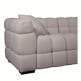 thumbnail image 3 of Dimora Cloud 2303-LG Teddy Boucle 107 in. Shaped Convertible & Reversible Sectional Sofa, Light Gray, 3 of 5