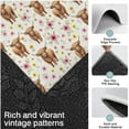 thumbnail image 3 of White Highland Cow Flower Pattern Kitchen Rugs Sets Of 3,Kitchen Runner Rugs Non Skid Washable,Decorative Kitchen Floor Mats for Kitchen,Sink,Laundry,17"x30"+ 17"x47" + 17"x59", 3 of 6