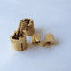 thumbnail image 5 of Joyero con bisagra de una palabra de cobre puro, caja de regalo con bisagra cilíndrica oculta, caja de madera, bisagra oculta de cobre de una palabra, 5 of 5