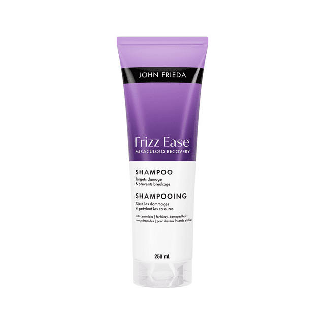John Frieda Frizz Ease Récupération Miraculeuse Shampooing Réparateur pour Cheveux Secs et Abîmés