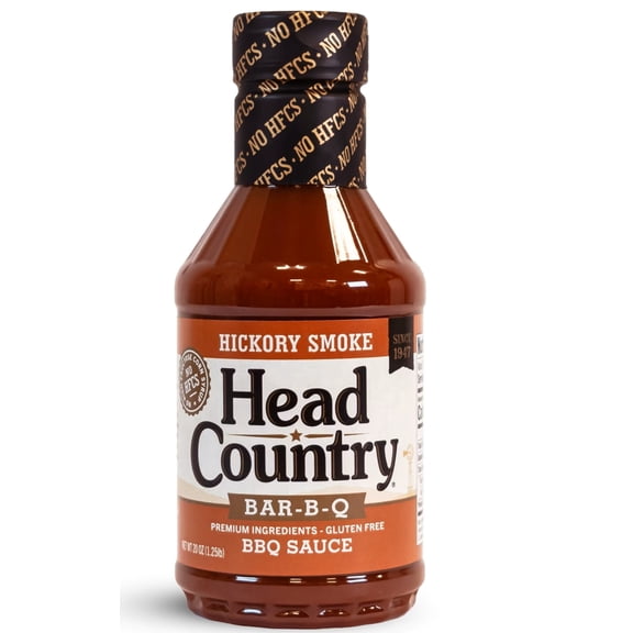 Head Country Hickory Smoke BBQ Sauce, 20 oz