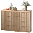 thumbnail image 3 of Commode à 8 Tiroirs, Armoire de Rangement de Chambre avec Tiroirs, Commode de Chambre en Bois pour l'Organisation du Garde-Robe, 3 of 5
