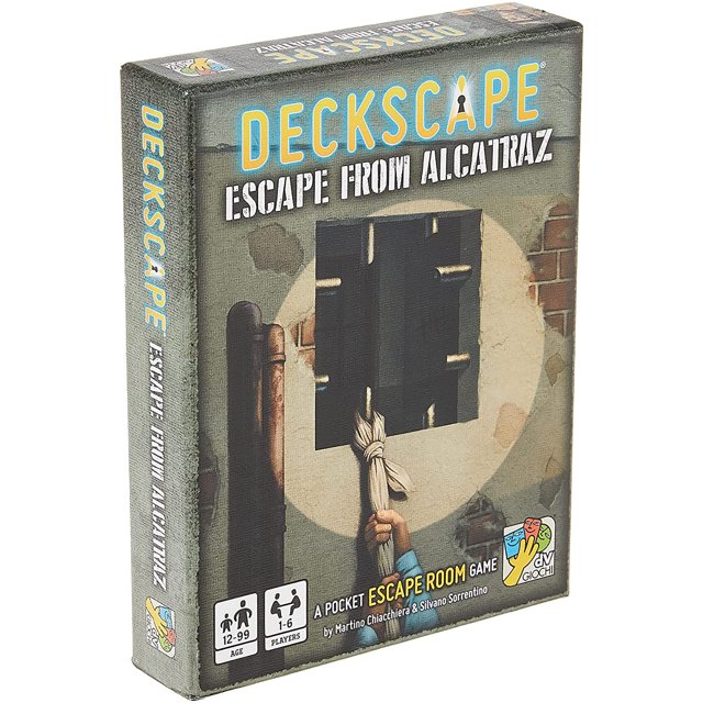 Juego de mesa dV Juegos Deckscape Escape from Alcatraz