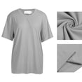 thumbnail image 3 of Camiseta de Enfermería para Incontinencia para Adultos Conveniente para Quitar Enfermería Postoperatoria Gris L, 3 of 8