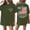 Army Green, variant on Women's 250th Anniversary USA Shirt Independence Day Top 4th of July Shirts America 250 Merchandise Flag Graphic Casual Tee