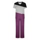 thumbnail image 4 of Camisetas de Manga Larga Mujeres Imprimir Manga Corta V-Cuello Superior Y Pantalones Largos Traje de Trabajo Conjunto, Nylon para Primavera Verano Casual, 4 of 7