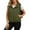 Army Green, variant on Brondbend Women’s Jackets Womens Coats Winter Hooded Sleeveless Pocket Zipper Outerwear Solid Color Stylish Loose Fit Coats Lady Party Tops Army Green