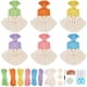 thumbnail image 2 of XWSHYW Adornos Colgantes Kit de Tejido de Gnomo Navideño con Instrucciones 1 Juego de Tejido de Papá Noel Diy Suministros para Hacer Gnomos de Papá Noel, 2 of 6