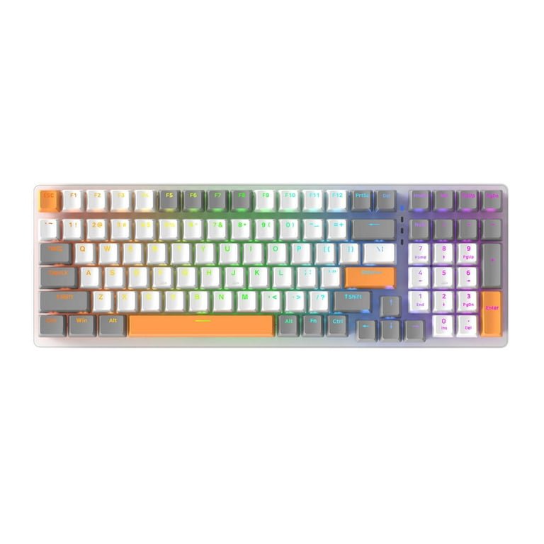 K87 Gaming Mechanical Keyboard Wireless USB Type C Wired