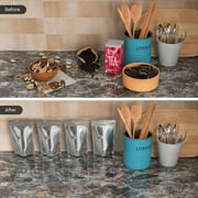 150 Pack Mylar Bags for Food Storage with Oxygen Absorbers, Labels and Clips - Resealable Ziplock Bags for Packaging,Pint Size Storage Bags(4 Size)