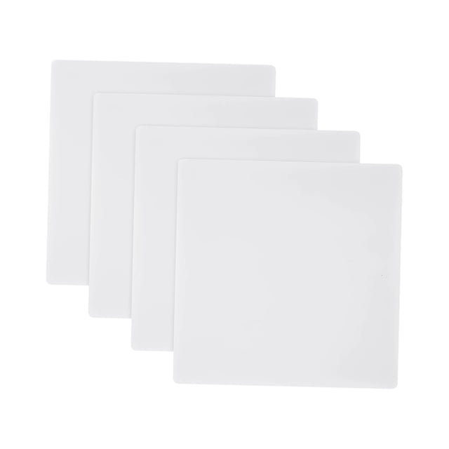 Voxware 4 Pieces Cutting Mats Crafts, Stable ,DIY Double Sided Multiple Uses Non Slip Hobby Project Modeling Projects Cutting Boards 25.4cmx25.4cm
