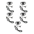 thumbnail image 1 of 5pcs 3.5mm Jack D Shape Earpiece Headset For Two Way Radios Walkie Talkie, 1 of 5