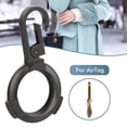 thumbnail image 1 of Caja De Metal Compatible Con Airtags Bluetooth Tracker Funda Protectora De Piel Llavero De Metal seitruly EL017754-12, 1 of 5