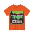 thumbnail image 2 of I'd Rather Be Camping RV Heavy Cotton T-Shirt, 2 of 5