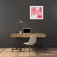 thumbnail image 3 of Bailey, Ann 20x20 White Modern Wood Framed Museum Art Print Titled - Pink Cross Hatched, 3 of 4