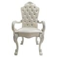 thumbnail image 2 of Acme Dresden Arm Chair (Set-2), Bone White Finish Indoor Dining Chairs, 2 of 8