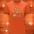 thumbnail image 3 of Playera Blusa De Capybara y Amigos Ropa Para Mujer Capibara Color Anaranjado Talla Chica Marca Emil SaEs, 3 of 4