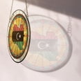 thumbnail image 4 of Libya Travel Decor Suncatcher Stained Glass Window Hanging, Gift for Traveller, Collection of Country Travel Souvenirs for Family and Friends, Libya Map and Flag Décor, 4 of 6