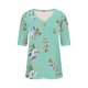 thumbnail image 3 of Camisetas de Manga Corta con Cuello en V Impresas, Camisetas Ligeras Y Elegantes con Cuello en V de las Mujeres, 3 of 5