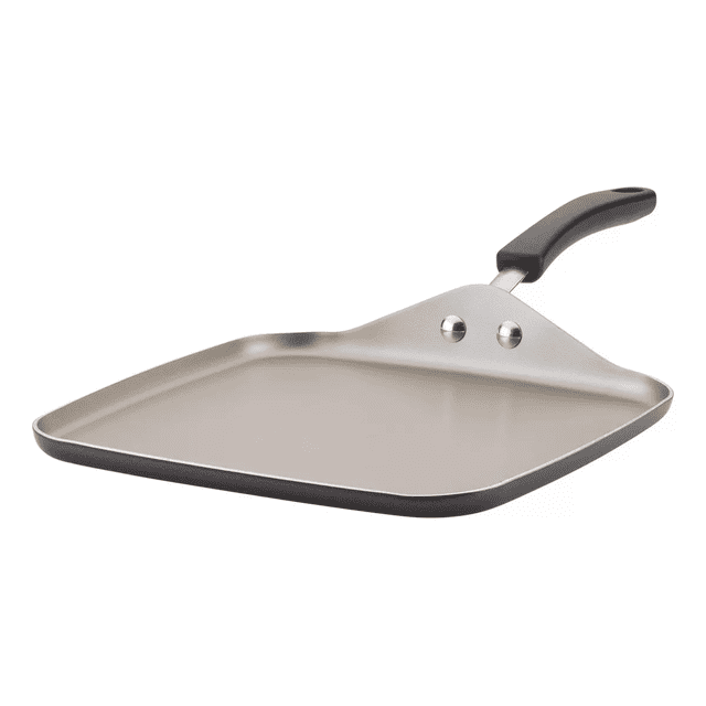 Plancha 28cm Farberware. Aluminio. Antiadherente DiamondMax®. Gris pewter