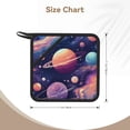 thumbnail image 3 of Disketp Planet Pastel Galaxy Pot Holders Kitchen Insulation Mats Heat Resistant Pot-Holder Oven Anti-Scald Pads for Cooking Baking, 7.1*7.1inch, 3 of 8