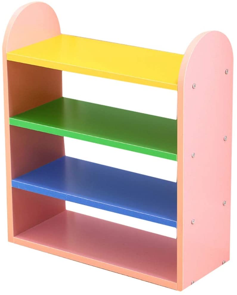 Shoe Rack 4-Story Shoe Rack Colorful Children's Shoe Rack Simple ...