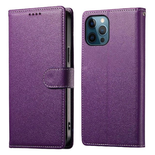 Case for FOXDOCK iPhone 12 Pro Wallet Case – Premium Leather, 3 Card Slots, Shockproof Protection