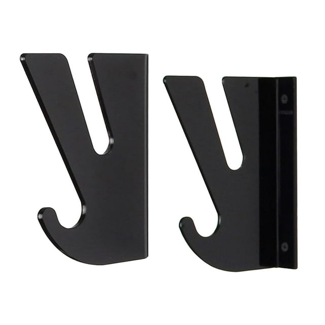 Estante de Pared para Monopatín, Colgador de Pared para Snowboard, Organizador, Soporte para Tabla de Surf, Soporte para Esquís, Tabla de Skate, Garaj negro