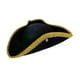 thumbnail image 4 of Gorra pirata elegante y versátil con tres picos para actuaciones, fiestas y disfraces. Sombrero con ala de doble encaje, 4 of 7