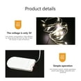 thumbnail image 6 of Battery Fairy Lights,6.56ft Battery Operated String Lights 20 LED Ultra Thin Copper Wire Mini Fairy Lights for DIY Home,Vase,Jar,Xmas,Easter,Holiday,Party Decoration, 6 of 7