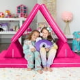 thumbnail image 6 of Jaxx Zipline Playscape - Imaginative Furniture Playset for Creative Kids, Grape, 6 of 10