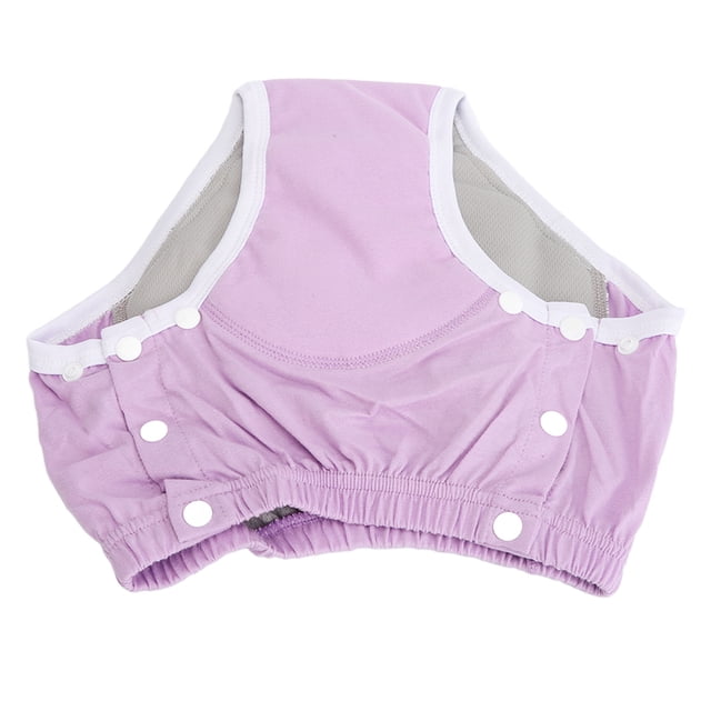 Washable Incontinence Underpants, Cotton Adults Cloth Diapers Highly Absorbent Comfortable Breathable for Adult S,M,XXL