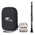 thumbnail image 1 of Cañas Saxo Que Transporta Caja Almacenamiento Portátil Soporte Bolsas Con Impermeable Bolsillo Malla para Clarinete Saxofón, 1 of 9