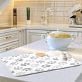 thumbnail image 6 of GZHJMY Cat Paw Dog Paw Dish Drying Mat for Kitchen, Easy Clean Dishwasher Safe Heat Resistant Eco-Friendly Countertop Mat, 18 X 24 inches, 6 of 7