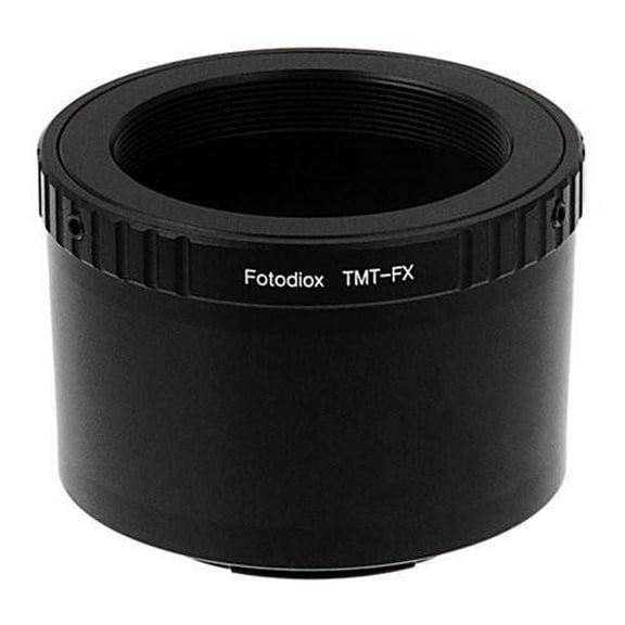 Fotodiox Lens Mount Adapter - T-Mount (T / T-2) Screw Mount SLR Lens to Fujifilm X-Series Mirrorless Camera Body