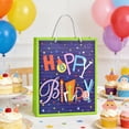 thumbnail image 6 of Eespoir Birthday Gift Bags, Colorful Tote Bags 12 Pack, Party Favor Bags For Goodie Bags, Gift Wrapping, Celebration, Sturdy Reusable Bags(B), 6 of 7