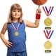 thumbnail image 5 of Nestingho 12Ud De Baloncesto Doradas Para Con Grabado De Alta Durabilidad, 5 of 6
