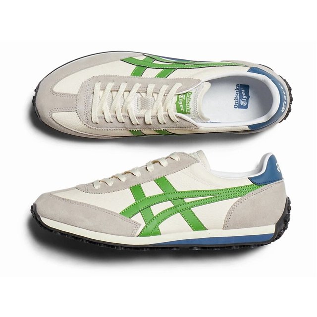 Onitsuka Tiger EDR 78 1183B411-102 Cream Garden Green Unisex Shoes Authentic New