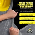thumbnail image 3 of 6 Mil Clear Plastic Sheeting – 10' x 100' Roll – Heavy-Duty Plastic Cover for Painting, Construction, Greenhouses & Vapor Barrier, 3 of 6